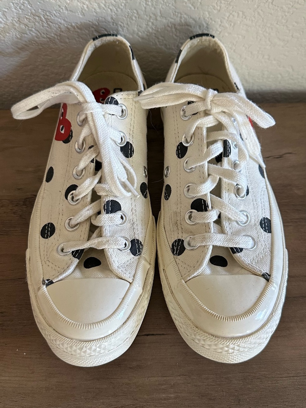 Converse x Comme des Garcons Play Polka Dot Heart Chuck 70